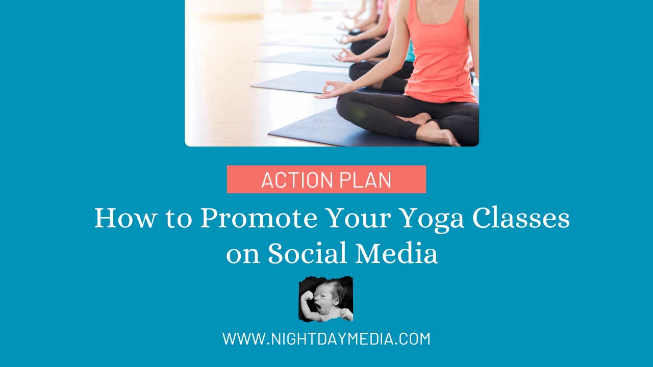 Are you a yoga or pilates instructor? Whether you offer classes in a studio or online, this post is for you.

This straightforward action plan to build a basic sales funnel for your business will work whether you teach pilates, yoga, personal training, meditation, karate, art, photography or pretty much ANY kind of class.

Teaching a class, whether online or in-person, is a great business you can launch either full-time or as a side-hustle.

Here’s how to promote your yoga or pilates classes on social media